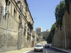 ORAN 2007 JUILLET 11 DE KEBIR A PLACE D ARMES-ARRIVEE QUARTIER SIDI HOUARI EX MARINE